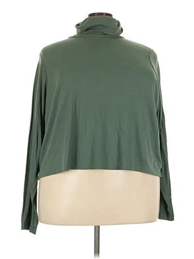Pre-owned Active By Old Navy Turtleneck Sweater In Green