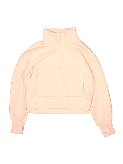 Pre-owned Active By Old Navy Kids' Turtleneck Sweater In Pink