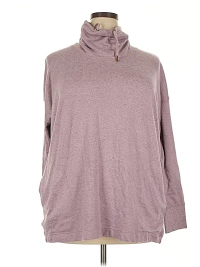 Pre-owned Active By Old Navy Turtleneck Sweater In Purple
