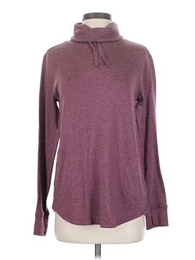 Pre-owned Active By Old Navy Turtleneck Sweater In Purple
