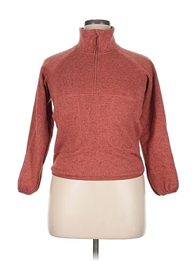 Pre-owned Active By Old Navy Turtleneck Sweater In Red