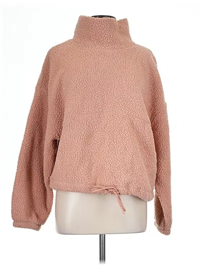 Pre-owned Active By Old Navy Turtleneck Sweater In Tan