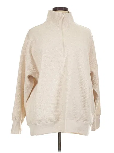 Pre-owned Active By Old Navy Turtleneck Sweater In Tan