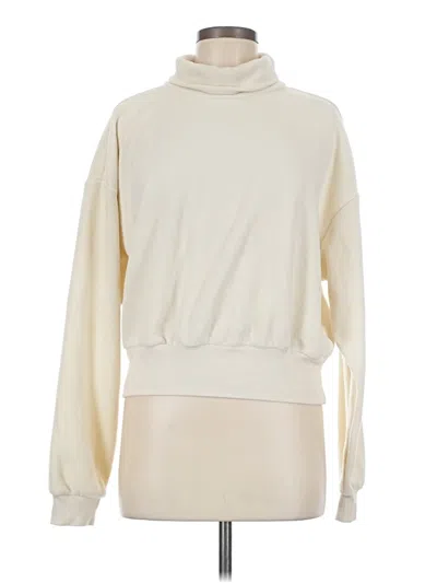 Pre-owned Active By Old Navy Turtleneck Sweater In White