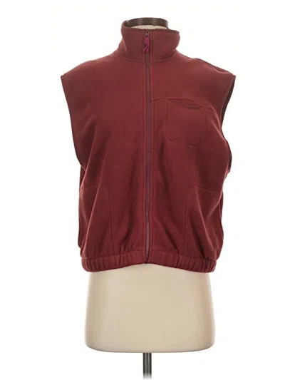 Pre-owned Active By Old Navy Vest In Burgundy
