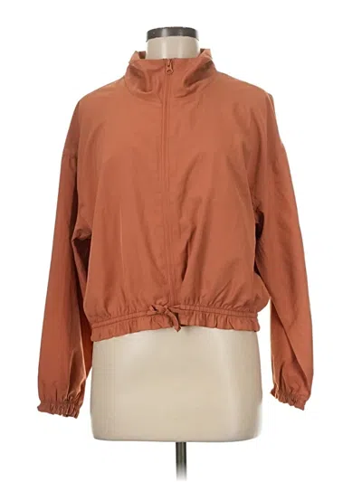 Pre-owned Active By Old Navy Windbreaker Jacket In Orange
