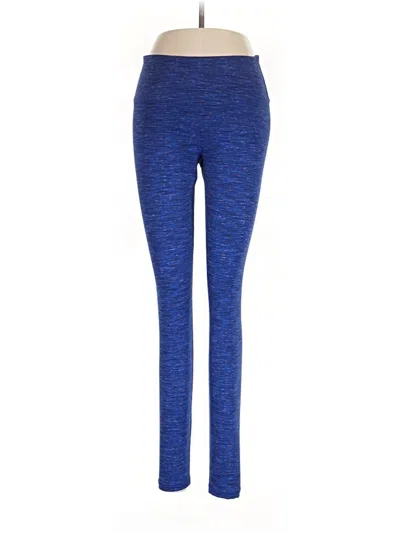 Pre-owned Active By Old Navy Yoga Pants In Blue