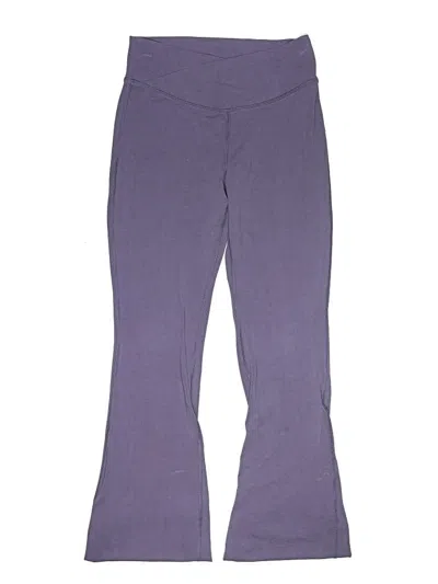 Pre-owned Active By Old Navy Kids' Yoga Pants In Purple