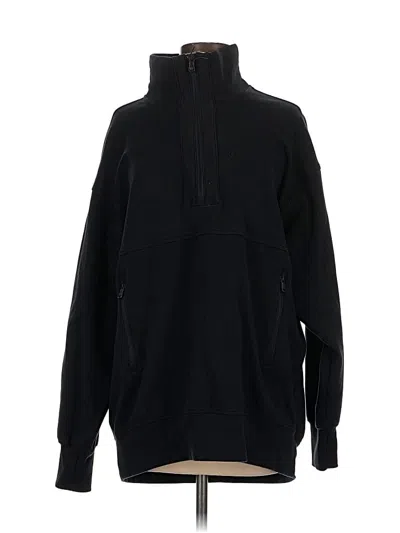 Pre-owned Active By Old Navy Zip Up Hoodie In Black
