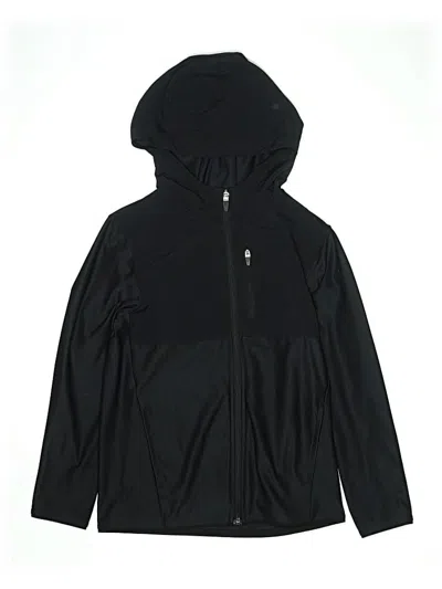 Pre-owned Active By Old Navy Kids' Zip Up Hoodie In Black