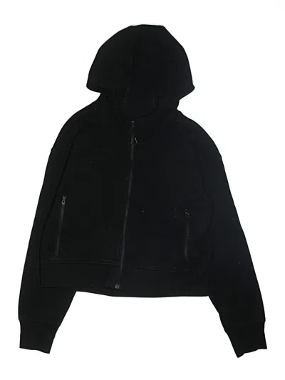 Pre-owned Active By Old Navy Kids' Zip Up Hoodie In Black