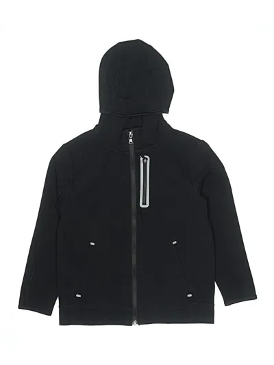 Pre-owned Active By Old Navy Kids' Zip Up Hoodie In Black