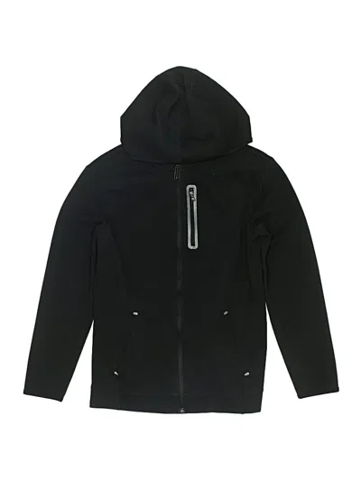 Pre-owned Active By Old Navy Kids' Zip Up Hoodie In Black