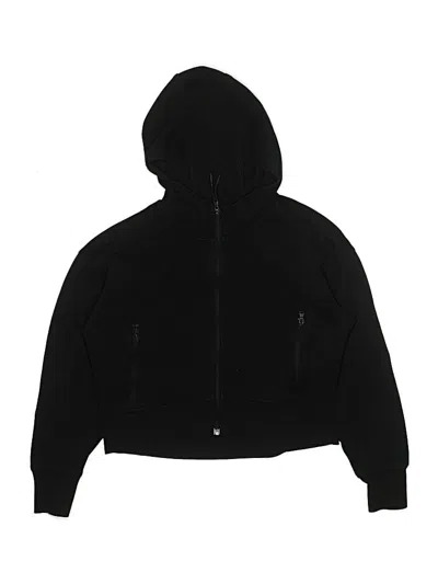 Pre-owned Active By Old Navy Kids' Zip Up Hoodie In Black