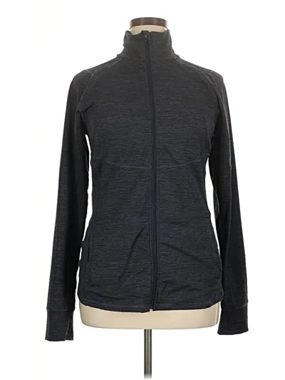 Pre-owned Active By Old Navy Zip Up Hoodie In Black