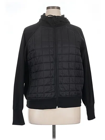 Pre-owned Active By Old Navy Zip Up Hoodie In Black