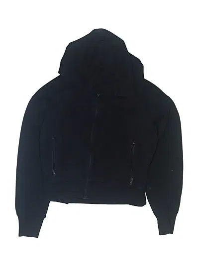 Pre-owned Active By Old Navy Kids' Zip Up Hoodie In Black
