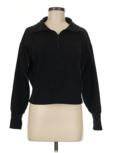 Pre-owned Active By Old Navy Zip Up Hoodie In Black