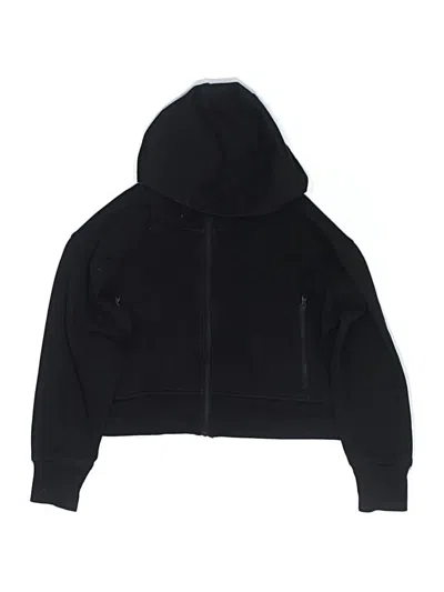 Pre-owned Active By Old Navy Kids' Zip Up Hoodie In Black