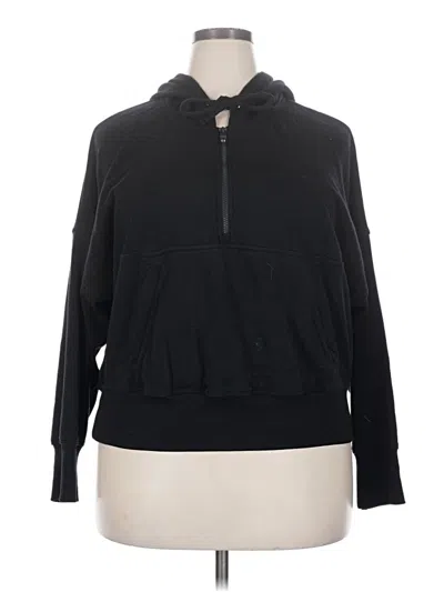 Pre-owned Active By Old Navy Zip Up Hoodie In Black