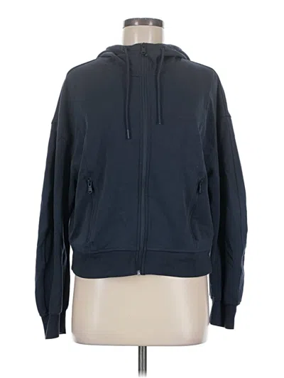 Pre-owned Active By Old Navy Zip Up Hoodie In Blue