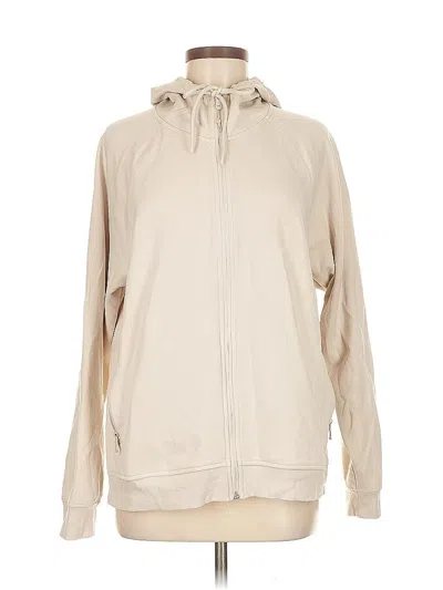 Pre-owned Active By Old Navy Zip Up Hoodie In Brown