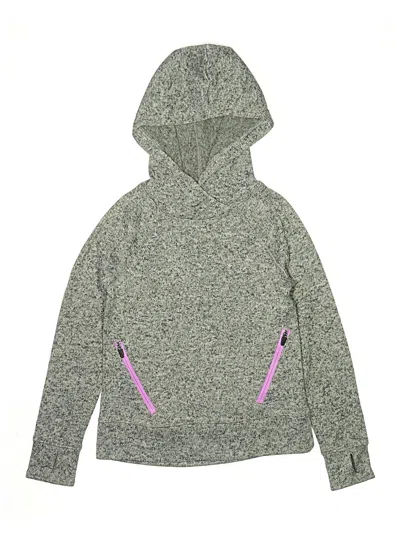 Pre-owned Active By Old Navy Kids' Zip Up Hoodie In Gray