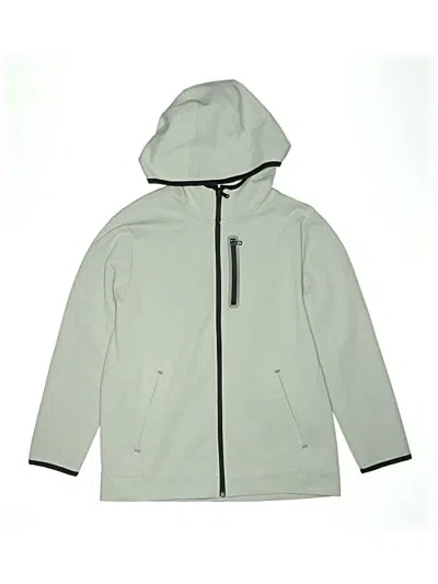 Pre-owned Active By Old Navy Kids' Zip Up Hoodie In Gray