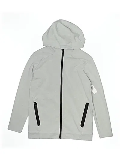 Pre-owned Active By Old Navy Kids' Zip Up Hoodie In Gray