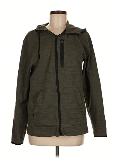 Pre-owned Active By Old Navy Zip Up Hoodie In Green