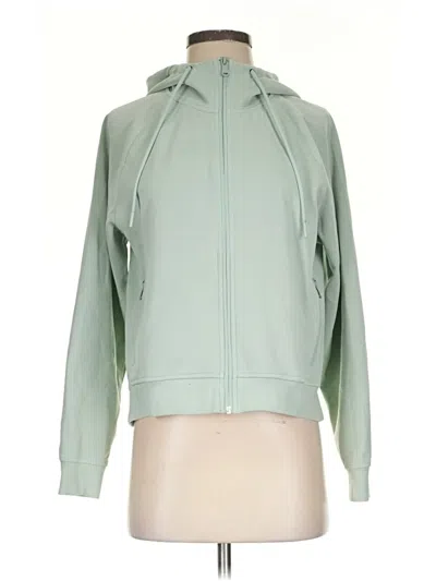 Pre-owned Active By Old Navy Zip Up Hoodie In Green