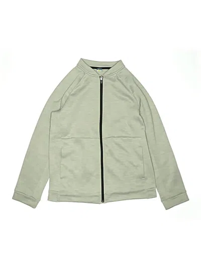 Pre-owned Active By Old Navy Kids' Zip Up Hoodie In Green