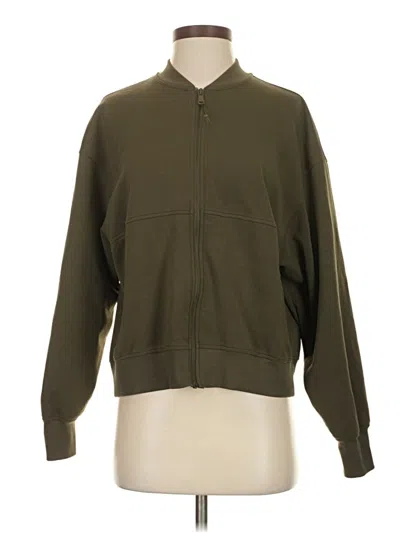 Pre-owned Active By Old Navy Zip Up Hoodie In Green