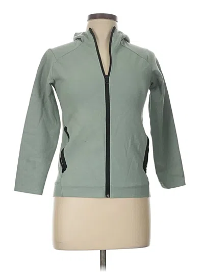 Pre-owned Active By Old Navy Zip Up Hoodie In Green