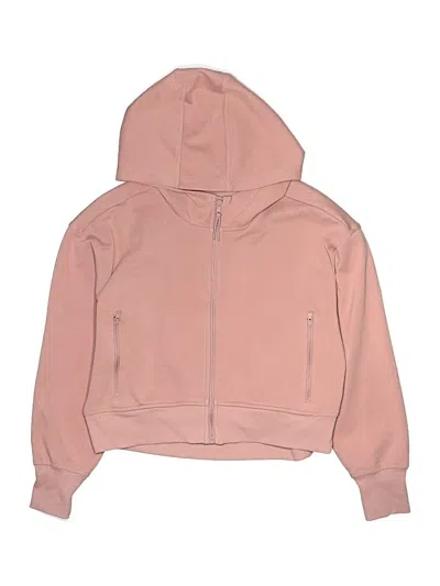 Pre-owned Active By Old Navy Kids' Zip Up Hoodie In Pink