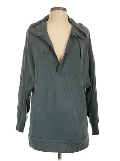 Pre-owned Active By Old Navy Zip Up Hoodie In Teal