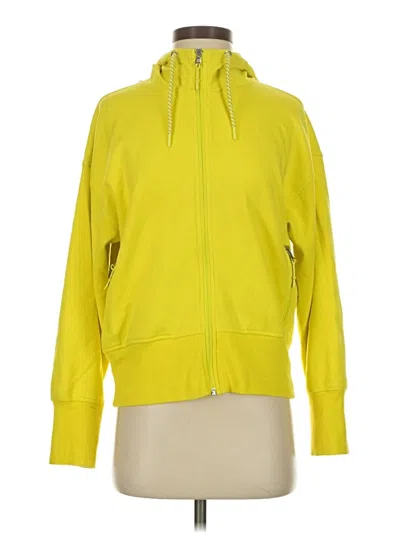 Pre-owned Active By Old Navy Zip Up Hoodie In Yellow