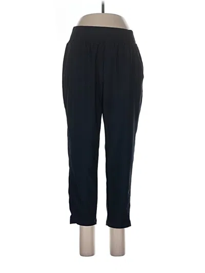 Pre-owned Active Casual Pants In Black