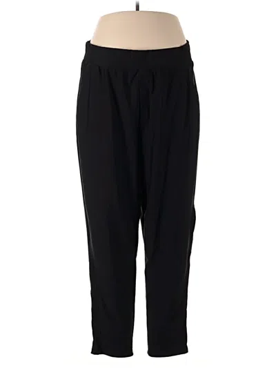 Pre-owned Active Casual Pants In Black