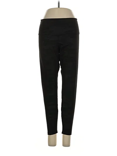 Pre-owned Active Casual Pants In Black