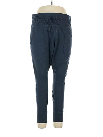 Pre-owned Active Casual Pants In Blue