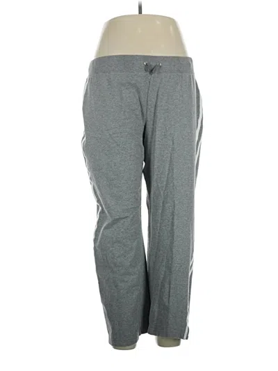 Pre-owned Active Casual Pants In Gray