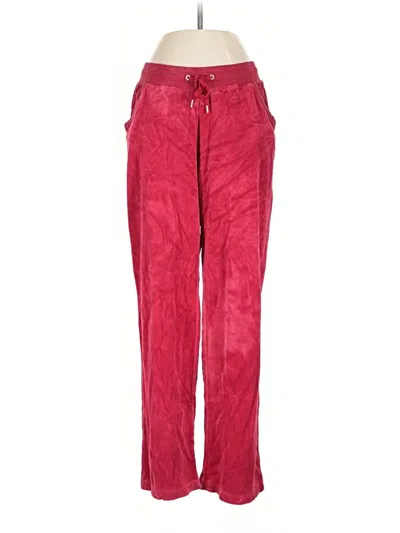 Pre-owned Active Casual Pants In Red