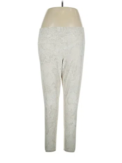 Pre-owned Active Casual Pants In Silver