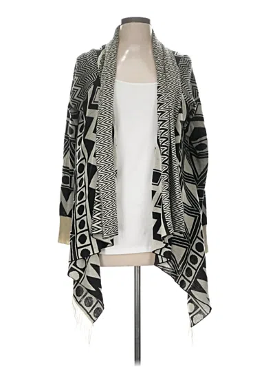 Pre-owned Active Kimono In Black