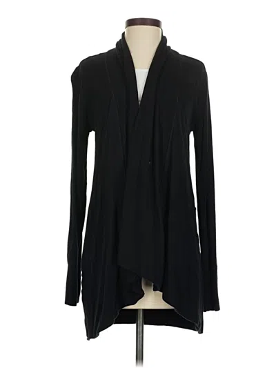 Pre-owned Active Life Cardigan Sweater In Black