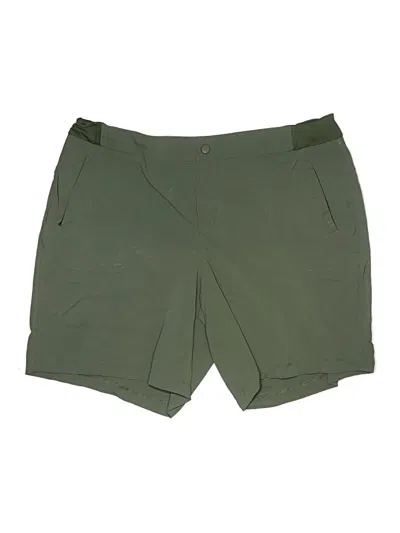 Pre-owned Active Life Khaki Shorts In Green