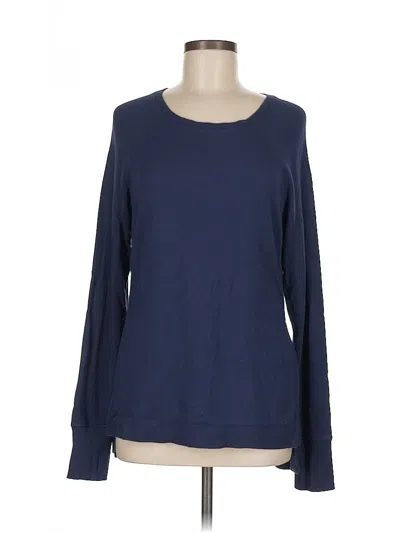 Pre-owned Active Life Long Sleeve T-shirt In Blue