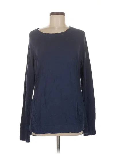 Pre-owned Active Life Long Sleeve T-shirt In Blue