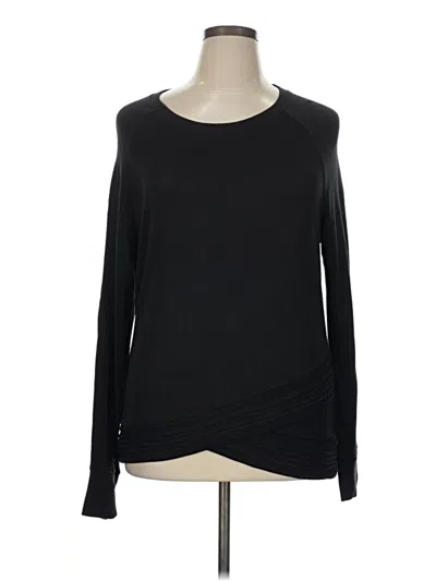 Pre-owned Active Life Pullover Sweater In Black